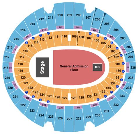 The Kia Forum Seating Chart & Seat Map