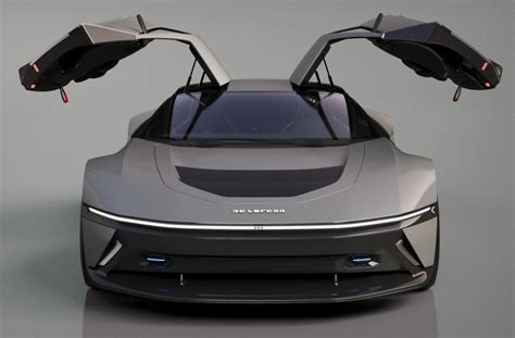 This Modern-Day Take On The DeLorean DMC-12 Is A Futuristic EV Wrapped ...