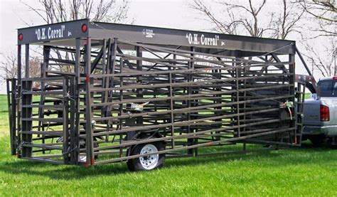 OK Portable Cattle Corral, by Titan West, sold by Ackerman Distributing ...