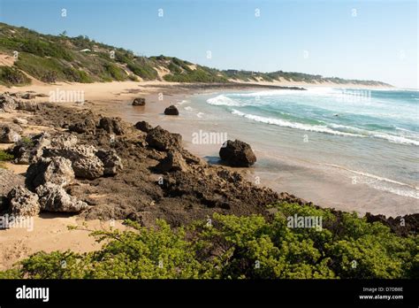 Beach, Tofo, Mozambique Stock Photo - Alamy