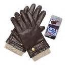 men's leather touch screen gloves by savile rogue | notonthehighstreet.com