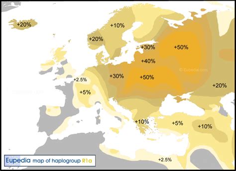 Haplogroup-R1a Eupedia - Norway DNA Norgesprosjektet