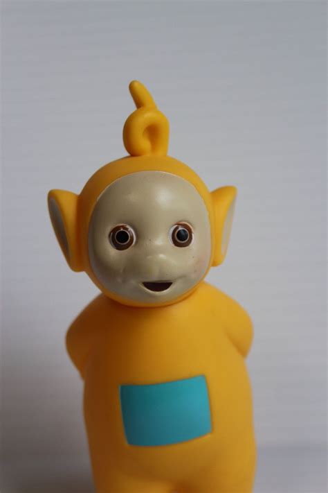 YELLOW Teletubby, Vintage Vinyl pvc, LAA LAA Vinyl Figure, vintage pvc ...