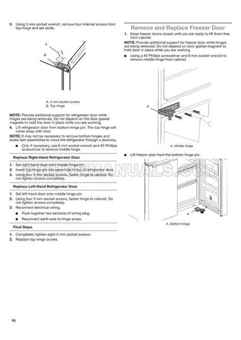 Whirlpool WRQA59CNKZ User Instructions