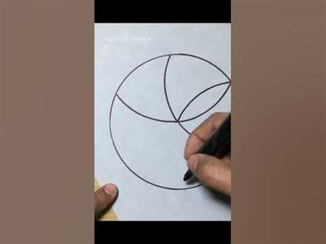 How to Draw a Perfect Circle Freehand :: Freehand drawing - YouTube