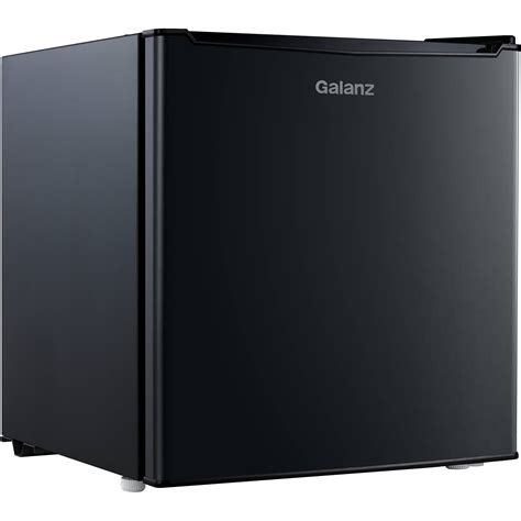 Galanz 1.7 Cu ft Single Door Mini Fridge GL17BK, Black, New - Walmart.com