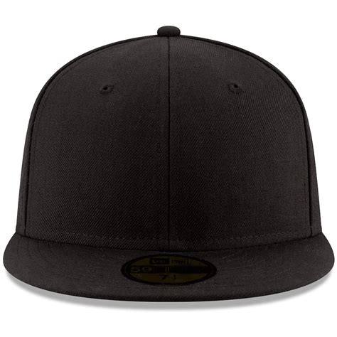 New Era Black Blank 59Fifty Fitted Hat