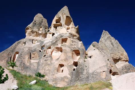 Casas De La Roca En Cappadocia/Turquía Imagen de archivo - Imagen de corte, refugio: 10327349