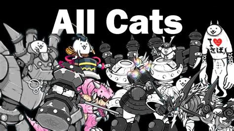 Battle Cats Cat Guide | All Cats - YouTube