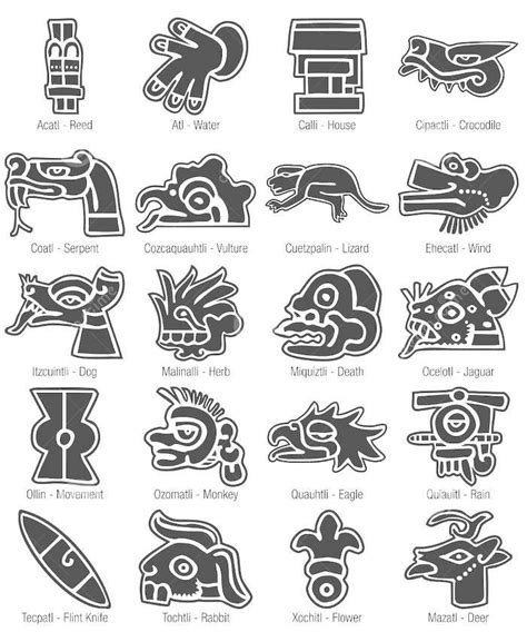 Pin by Rosie Thomson on Symbols | Aztec symbols, Symbols, Aztec