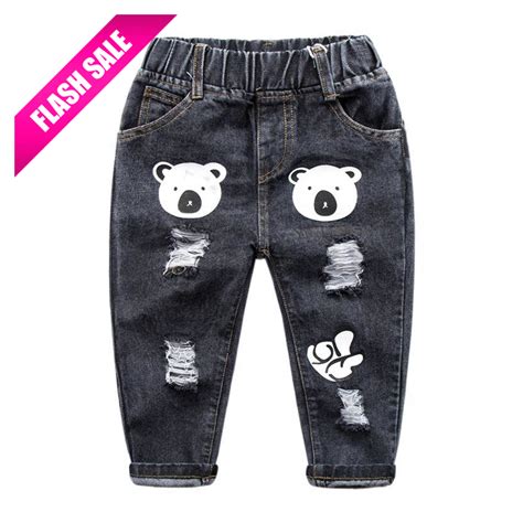 New Spring Autumn kids Ripped Jeans size 345t #flashsale #watches #Discounts #BigDiscounts # ...