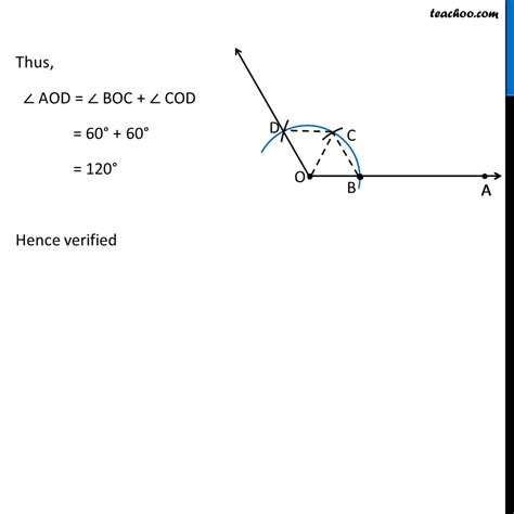 Construct an angle of 120° using compass - Constructing angles