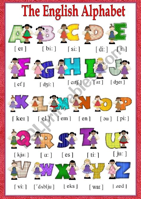 Spelling english alphabet - volfuber