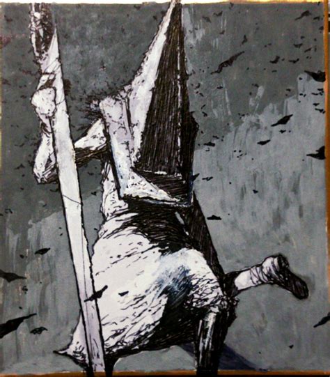 New Pyramid Head Art By Ito : r/silenthill