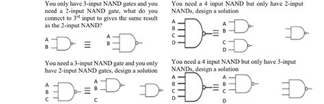 Solved You only have 3-input NAND gates and you need a | Chegg.com