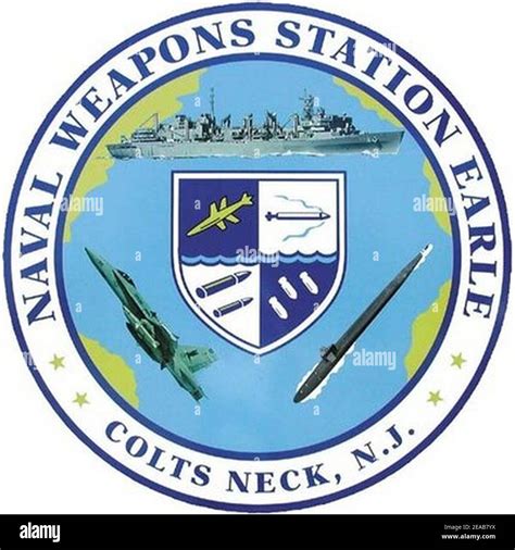 Naval Weapons Station Earle logo Stock Photo - Alamy