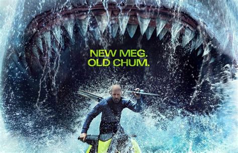 A Megalodon eats a T-Rex in first trailer for Meg 2: The Trench starring Jason Statham!