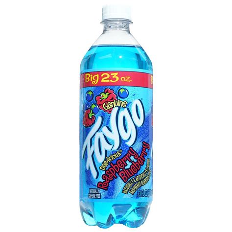 Faygo Blue Raspberry 23 oz Bottle - Blue Dog Beverage