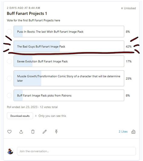 First Buff Fanart Projects Poll Results by CaseyLJones on DeviantArt