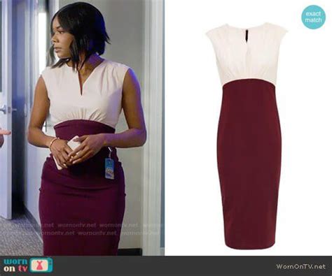 Mary Jane’s purple high waisted dress on Being Mary Jane. Outfit Details: https://wornontv.net ...