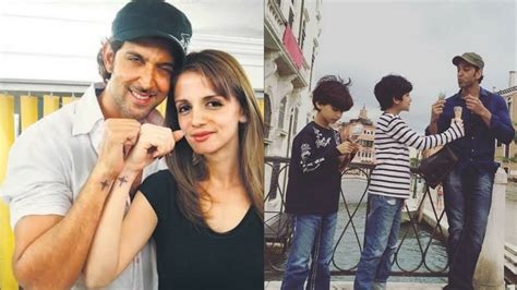 Actor Hrithik Roshan Family Photos with Wife, Sons Hrehaan & Hridhaan ...