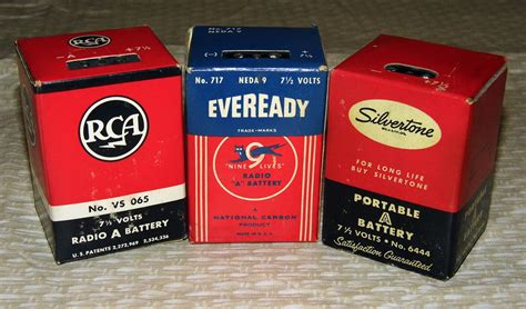 Vintage Radio "A" Batteries, 7.5 Volts, For Portable Tube … | Flickr