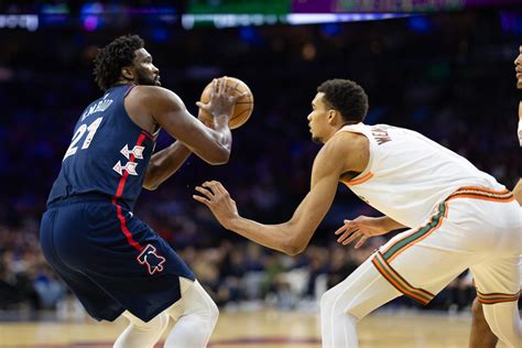 'He's Great!' MVP Joel Embiid Impressed by Victor Wembanyama After San ...