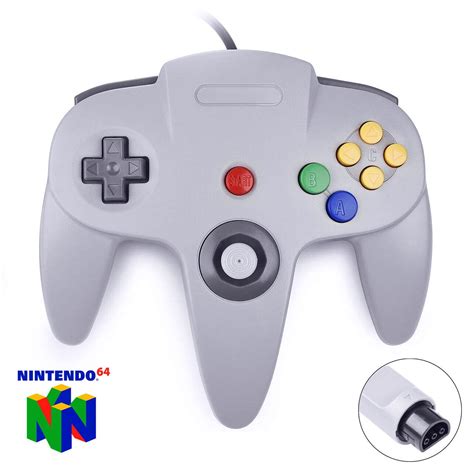 Amazon.com: N64 Controller for Nintendo 64 Console - Original N64 Game ...