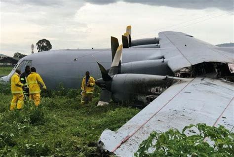 Update: SAAF C-130BZ Hercules crash lands in DRC - defenceWeb