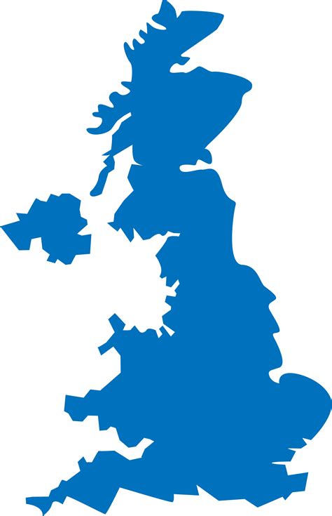 Clipart - United Kingdom map