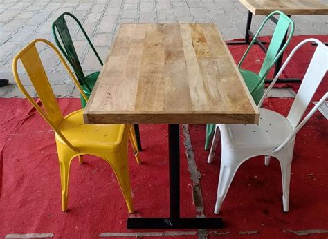 4 Seater Iron Rectangular Dining Table Set at Rs 10000/set in Jodhpur | ID: 2853075456533