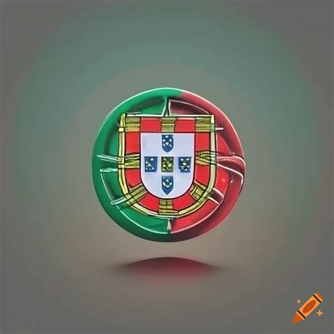 Portugal flag logo on Craiyon