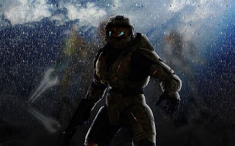 HD wallpaper: Halo, Master Chief, video games, helmet, headwear, one ...