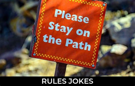 107+ Rules Jokes And Funny Puns - JokoJokes