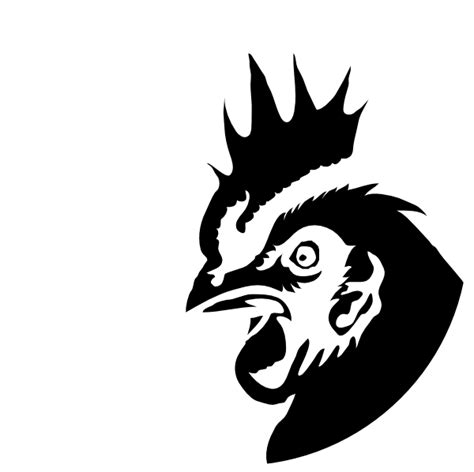 Chicken Silhouette Drawing Clip art - rooster png download - 600*598 ...