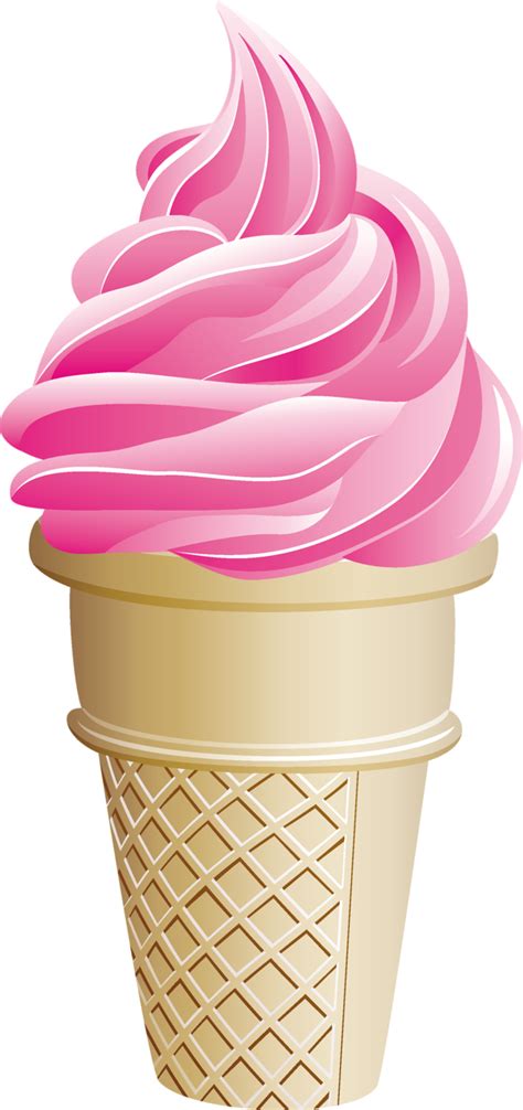 Strawberries clipart ice cream cone, Strawberries ice cream cone Transparent FREE for download ...