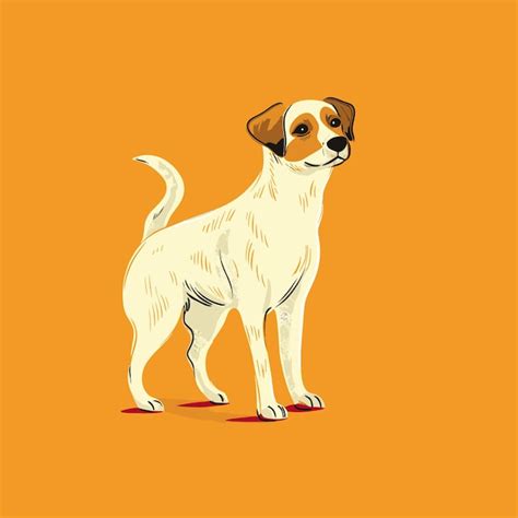 Premium Vector | Cute dog logo vector