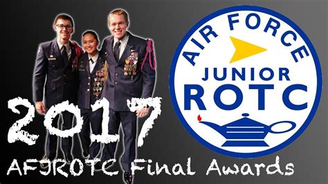 AFJROTC Final Awards 2017 Senior Video - YouTube