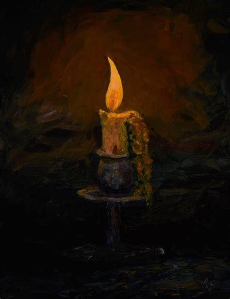 Melting Candle Art