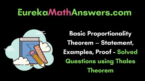 Basic Proportionality Theorem – Statement, Examples, Proof | Solved Questions using Thales ...