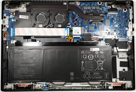 How to open Acer Swift Edge (SFE16-43) – disassembly and upgrade options | LaptopMedia UK