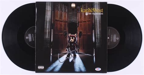 Kanye West Signed "Late Registration" Vinyl Record Album (PSA COA) | Pristine Auction