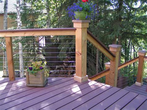 Chic Welded Mesh Deck Railings Designs | Railing Design Construct