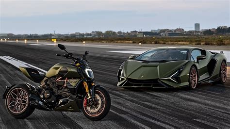 Ducati and Lamborghini Team Up for a Siàn-Inspired Superbike