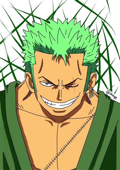 Roronoa Zoro Shingg - Illustrations ART street