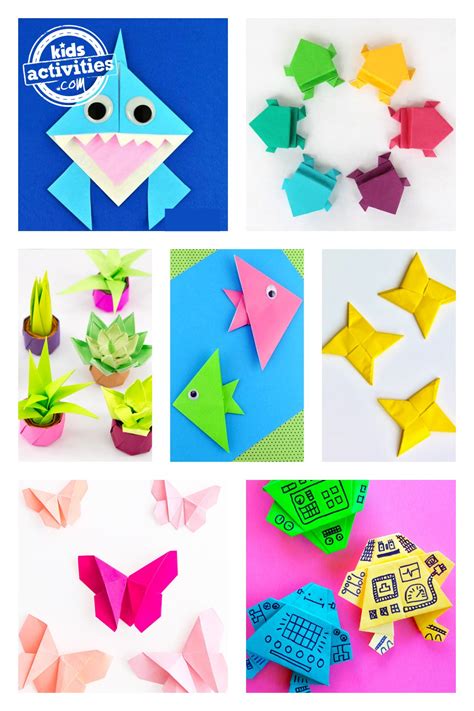 Simple Origami For 126 Origami Paper To Coloring And To Fol – Mintz ...