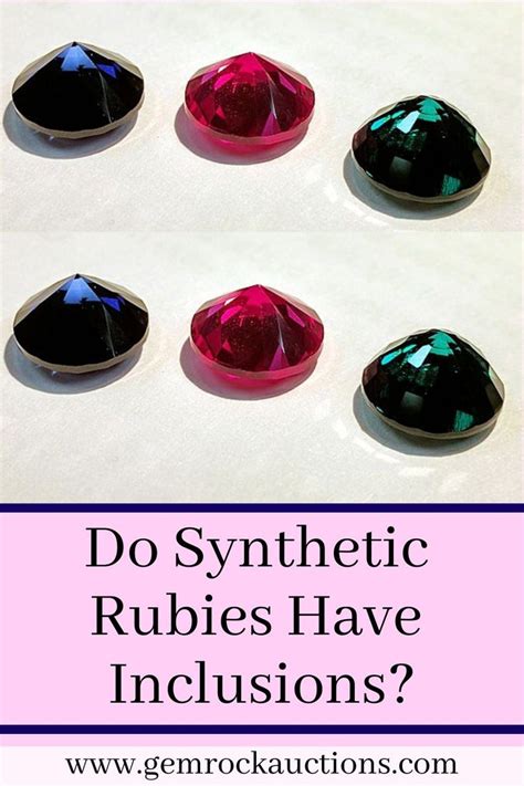 The History Of Synthetic Ruby: Origins And Properties in 2021 | Synthetic ruby, Synthetic ...