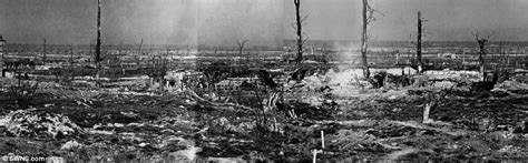 Incredible century-old panoramic images of First World War battlefields ...