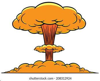 Mushroom Cloud Drawing