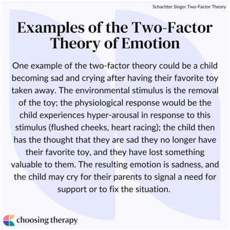 Understanding the Schachter Singer Two-Factor Theory of Emotion